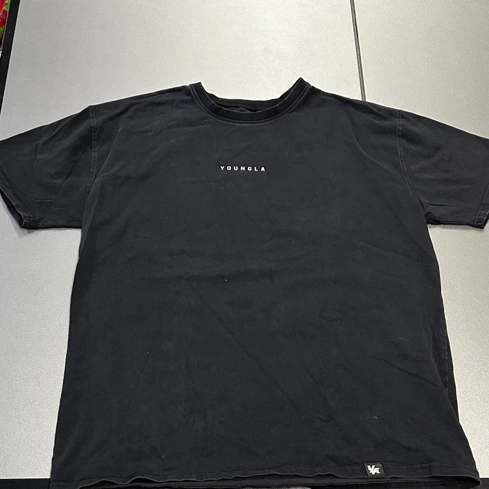 YoungLA Classic Black Tee